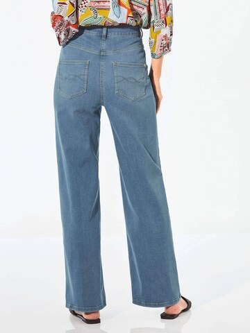 Goldner Wide leg Jeans in Blue