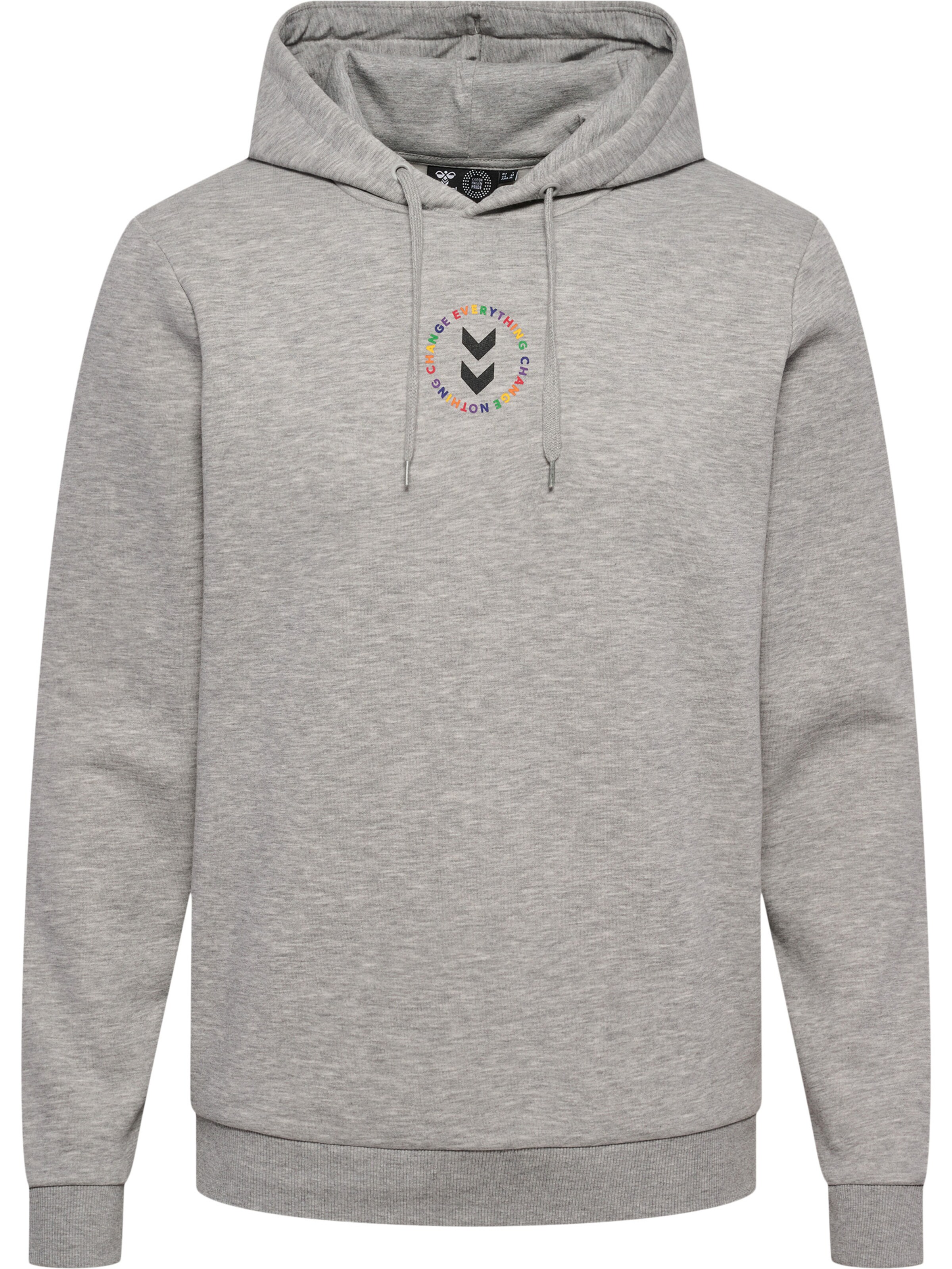 Sweat-shirt Hummel en gris : devant