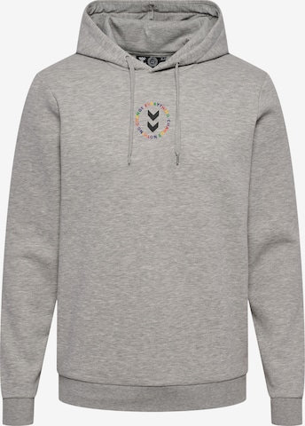 Hummel Sweatshirt in Grijs: voorkant