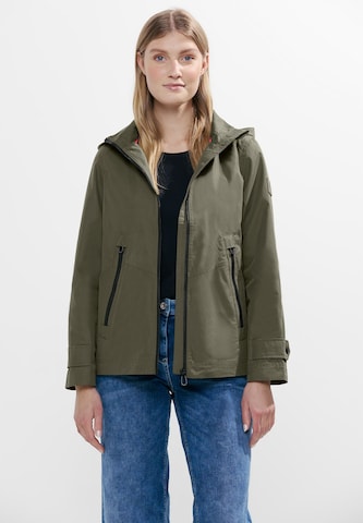 CECIL Performance Jacket in Green: front