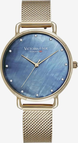 Victoria Hyde Analoog horloge 'Chesil beach' in Blauw: voorkant