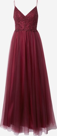 Laona Evening Dress in Red: front