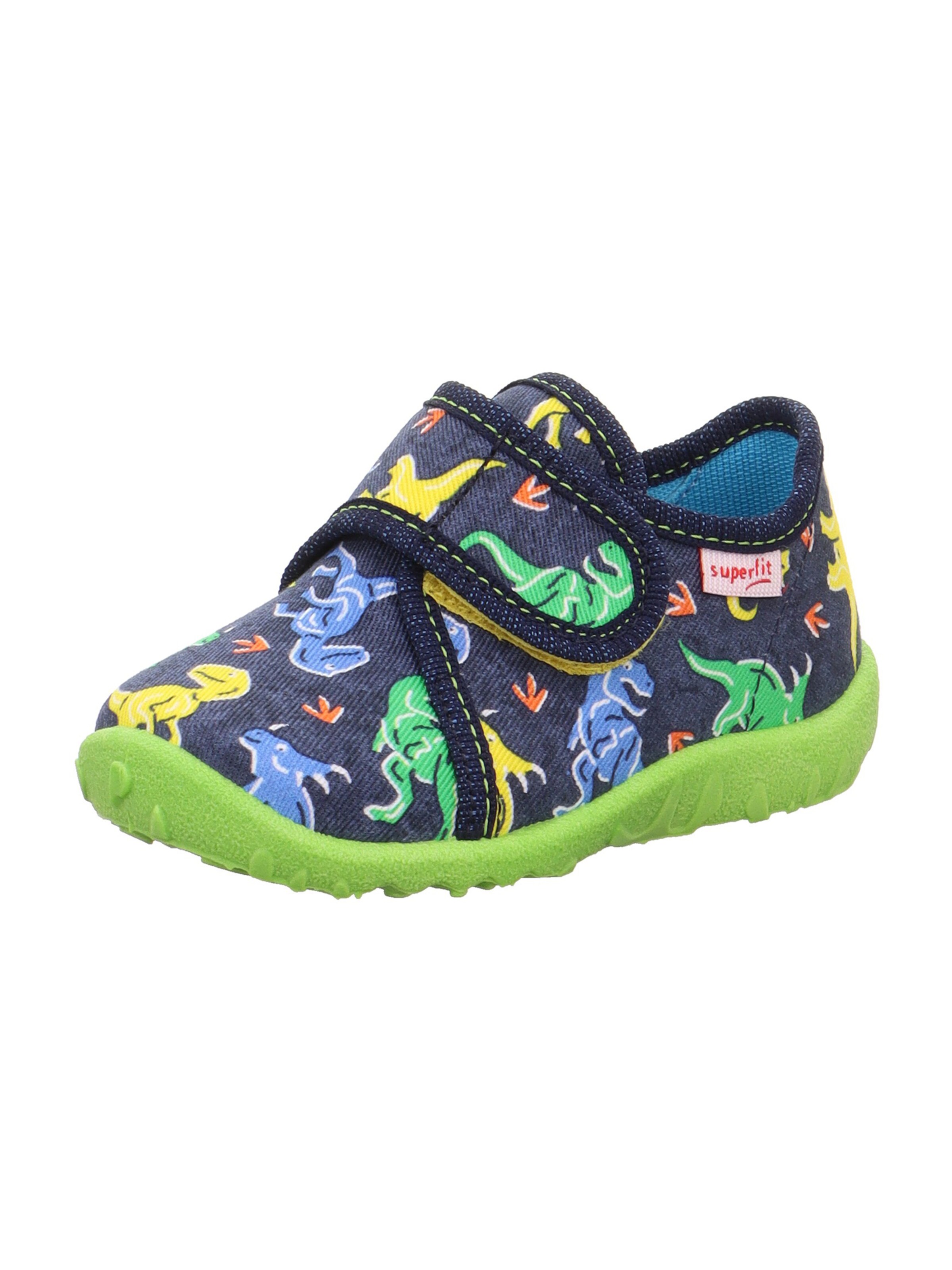 SUPERFIT Huisschoenen 'SPOTTY' in Blauw: voorkant