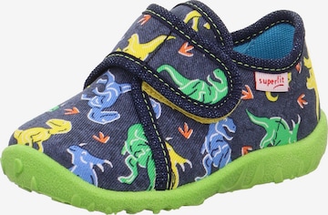 SUPERFIT Huisschoenen 'SPOTTY' in Blauw: voorkant