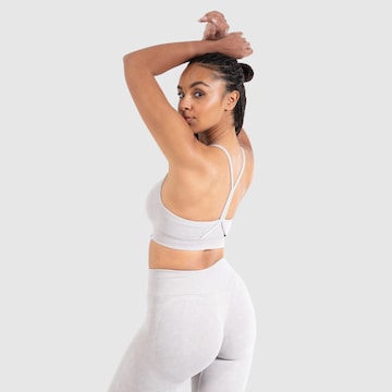 Smilodox Bustier Sporttop in Beige