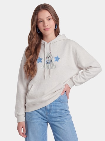 MYMO - Sudadera en blanco: frente