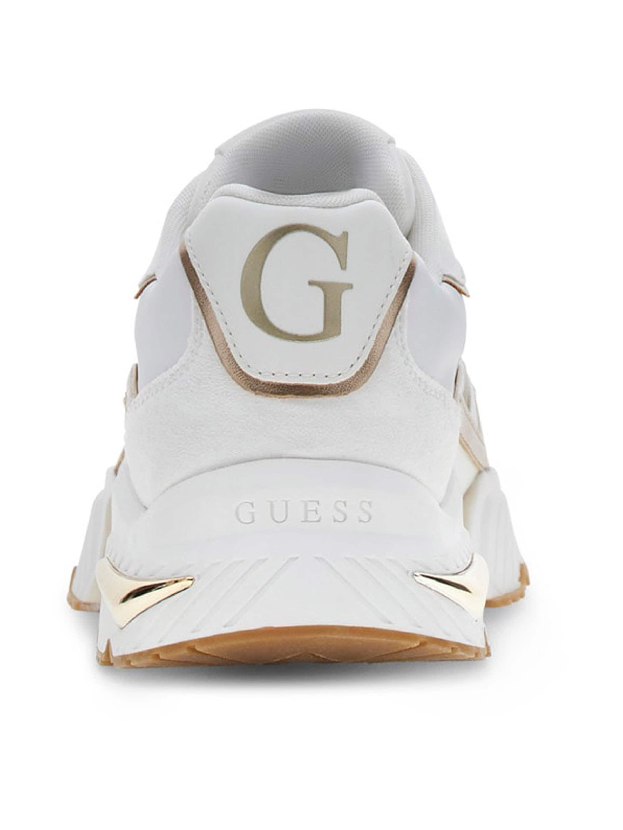 Baskets basses 'Ciesta' GUESS en or