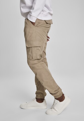 Urban Classics Tapered Cargobyxa i beige