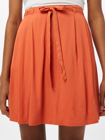 VILA Skirt 'Vero' in Orange