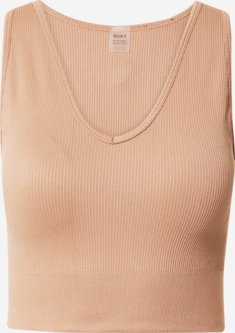 ROXY Sporttop 'CHILL OUT' in Bruin: voorkant