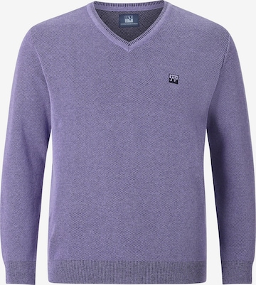 Jan Vanderstorm Sweater ' Keimo ' in Purple: front