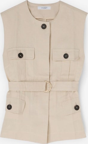 Gilet da completo di MOTIVI in beige: frontale