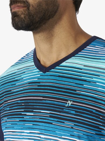 Jan Vanderstorm Schlafanzug 'Audun' in Schwarz