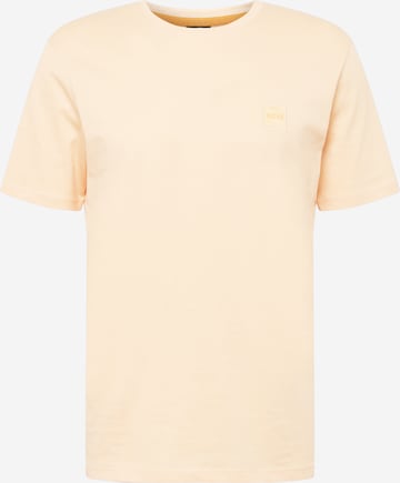 Tricou 'Tales 1' de la BOSS Orange pe portocaliu: față