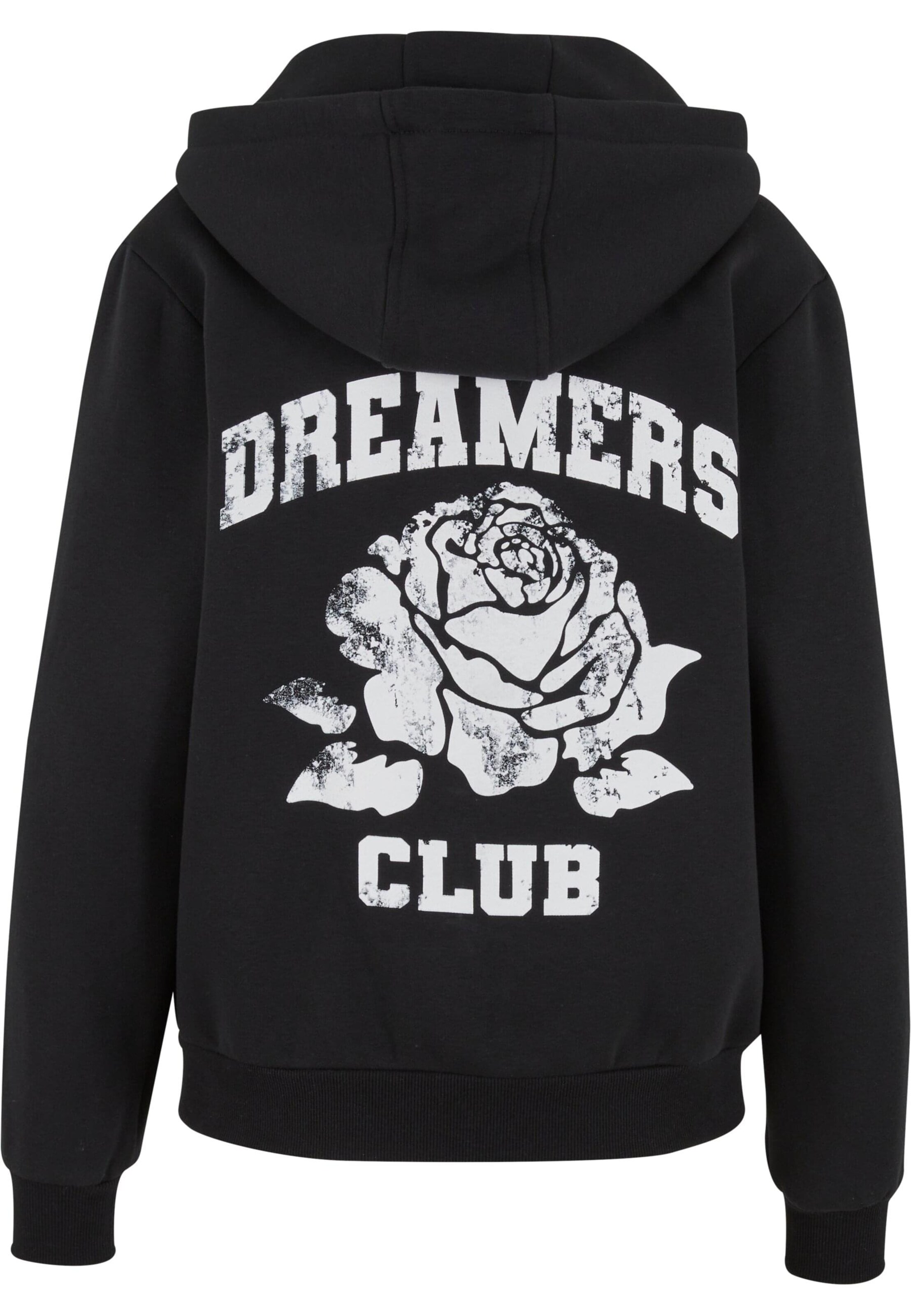 Giacca di felpa 'Romantic Dreamers' di Miss Tee in nero