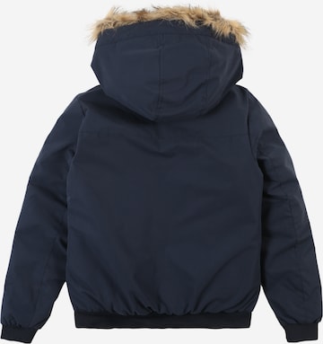 Jack & Jones Junior Zimní bunda 'CHAMP' – modrá