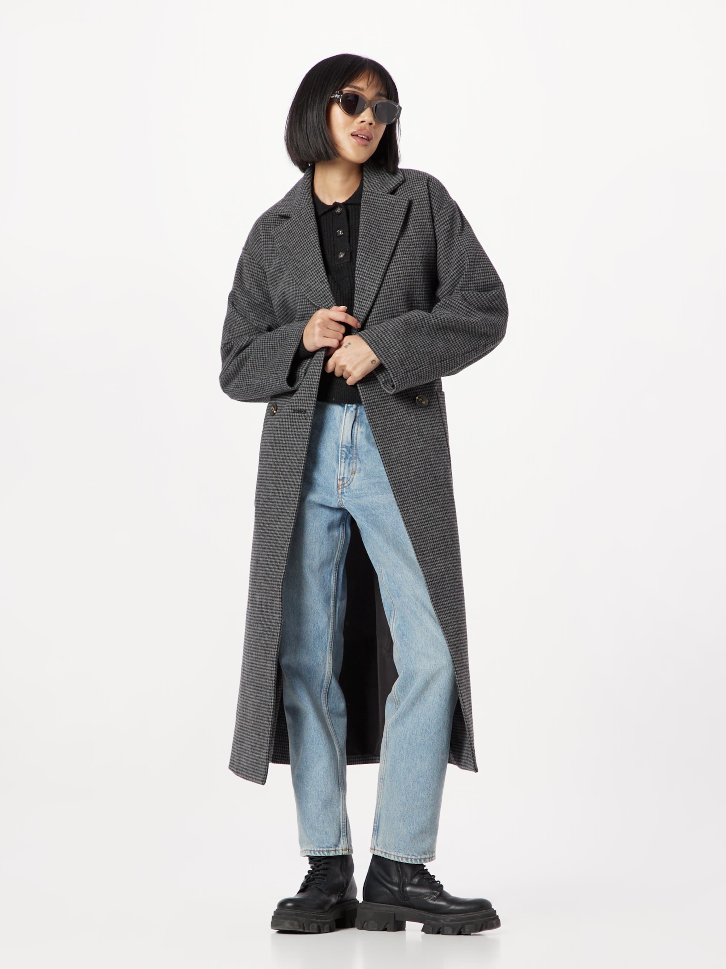 Manteau mi saison Monki en Anthracite ABOUT YOU