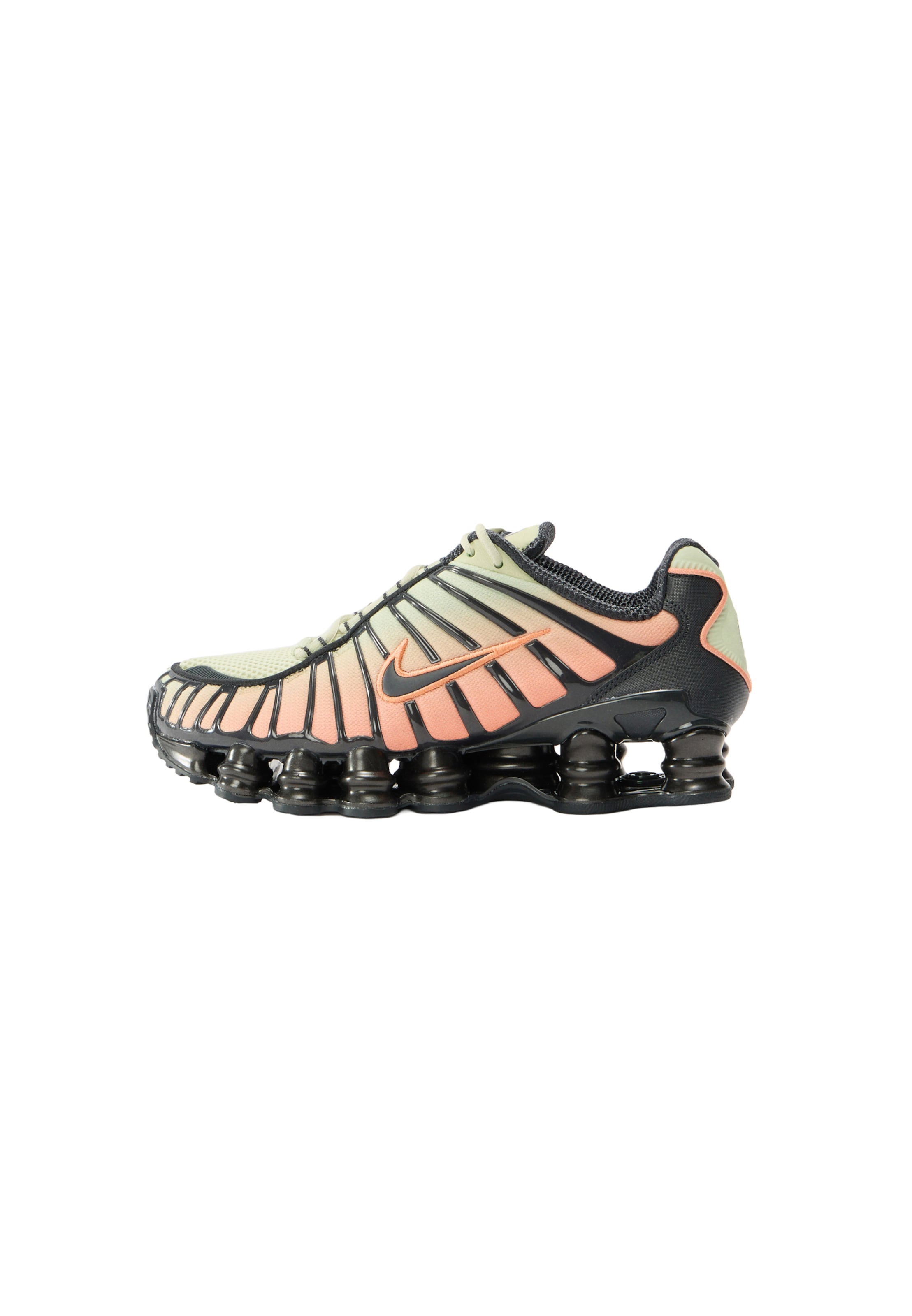 Nike Sportswear Ниски маратонки 'SHOX TL FADE' в пъстро: отпред