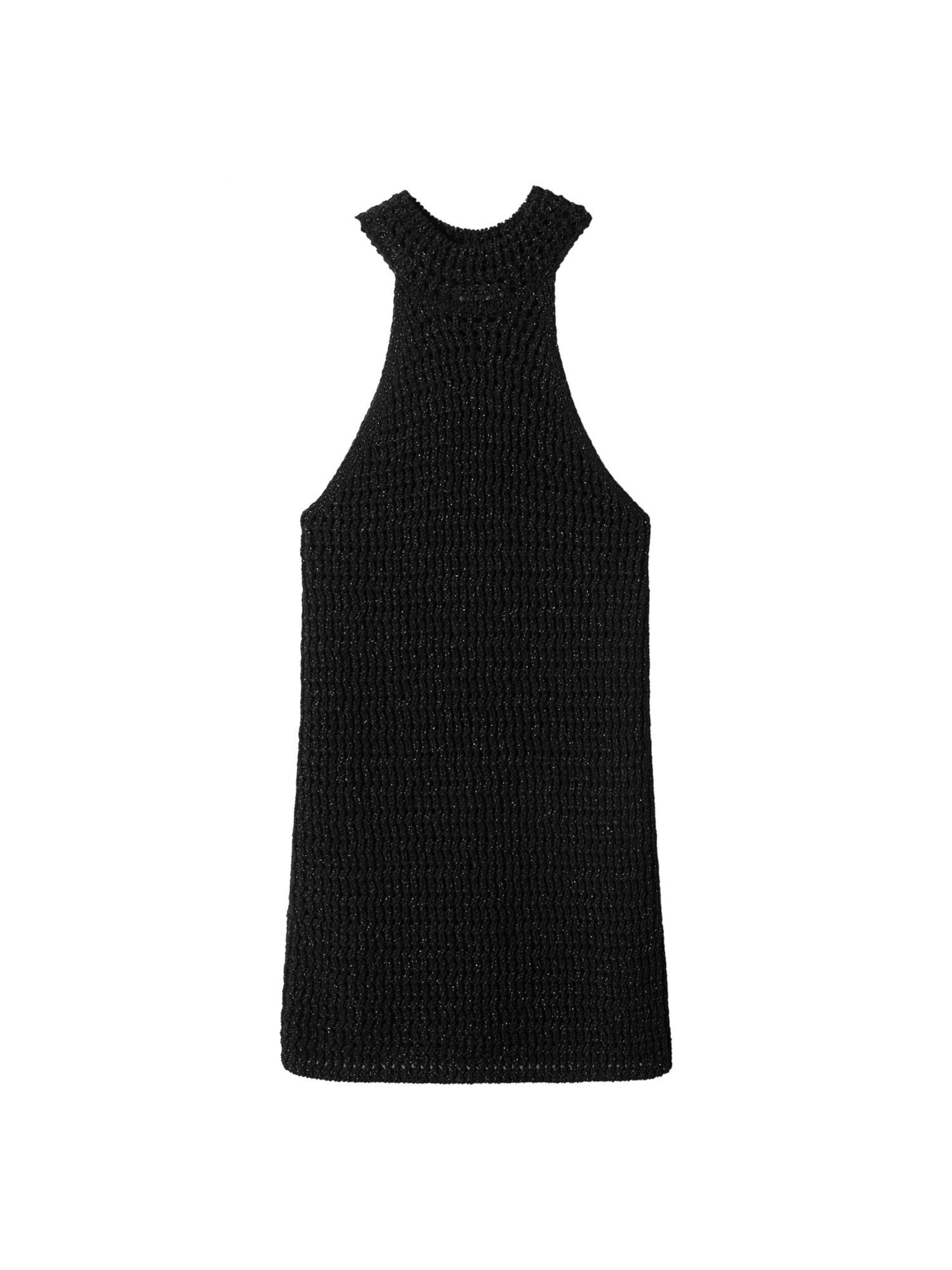 MANGO Kleid 'Hugo' in Schwarz: Vorderseite