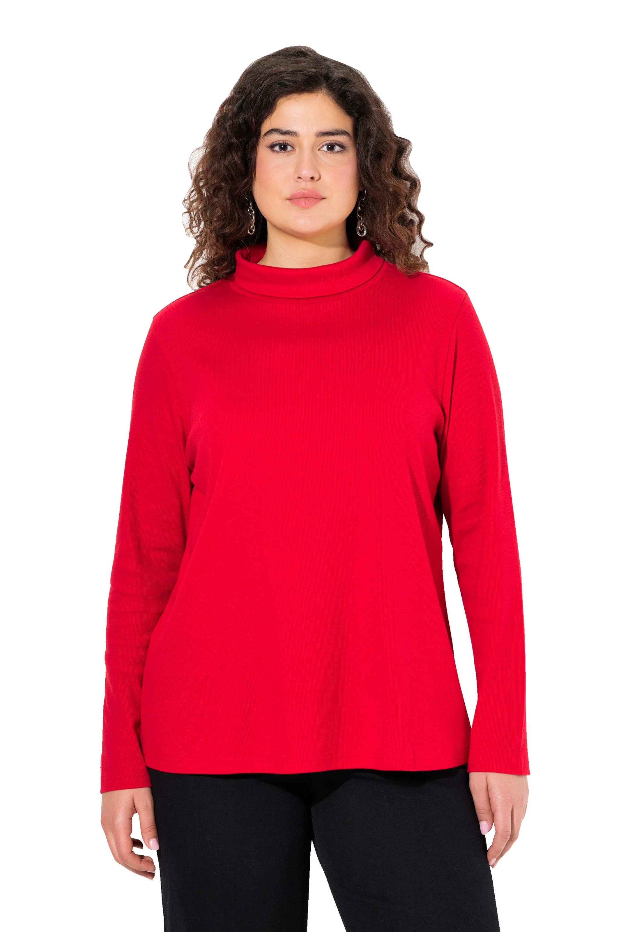 Ulla Popken Sweater in Red: front