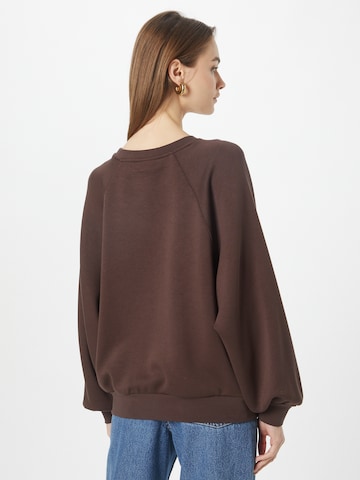 MSCH COPENHAGEN Sweatshirt 'Nelina Ima' in Brown