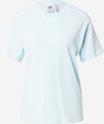 ADIDAS ORIGINALS Shirt 'Adicolor Classics ' in Blauw: voorkant