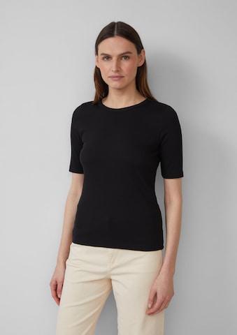 T-shirt s.Oliver en noir : devant