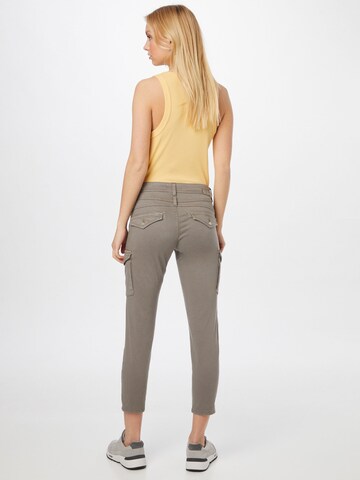 Gang Slim fit Cargo jeans 'Amelie' in Grey