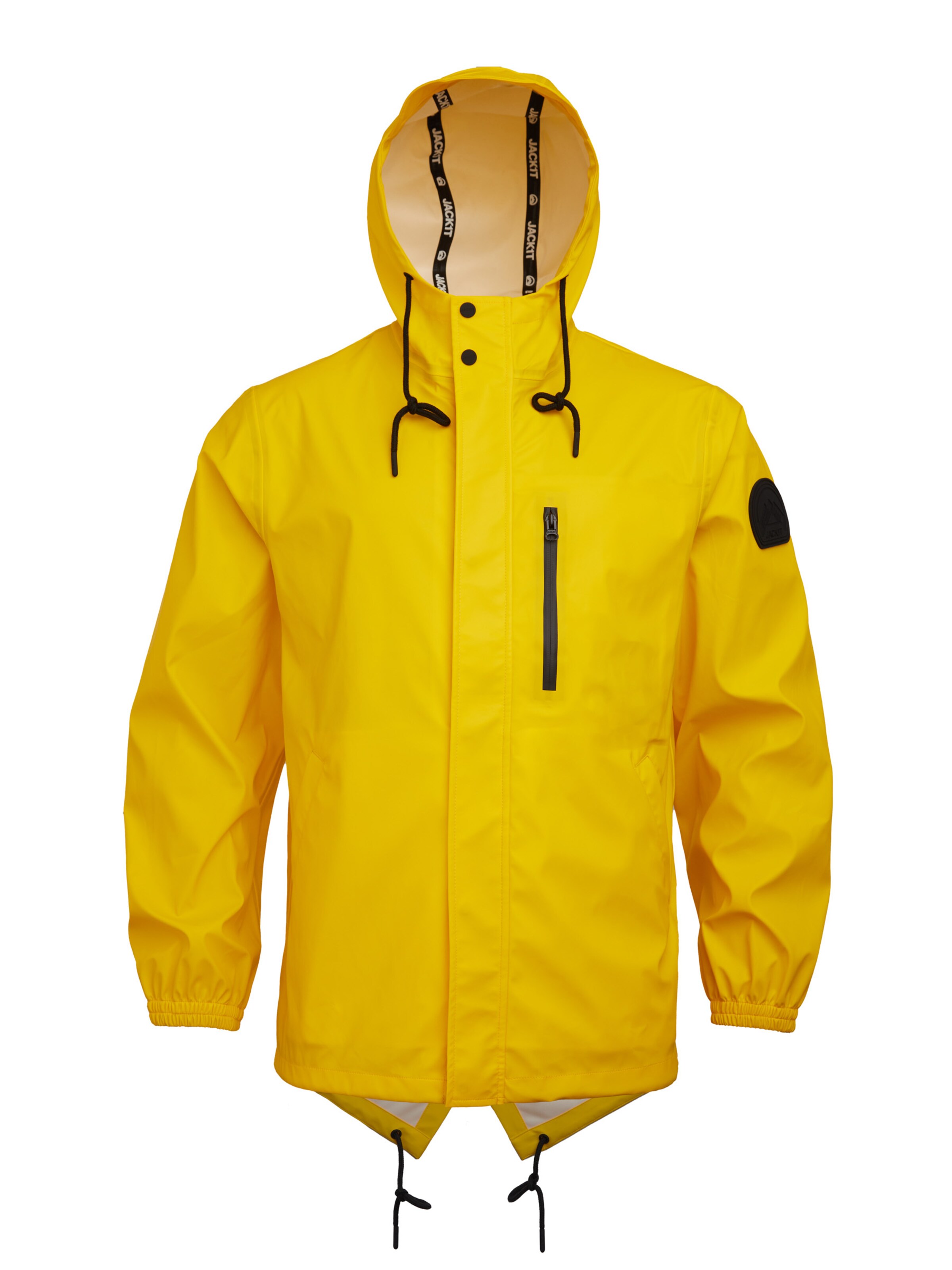 Veste fonctionnelle JACK1T en jaune : devant