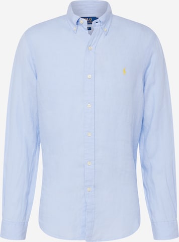 Polo Ralph Lauren Slim Fit Hemd in Blau: predná strana