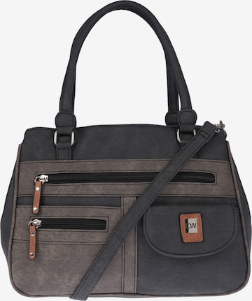 Christian Wippermann Handtasche 'Große Damen Tasche Umhängetasche Schultertasche' in Schwarz: Vorderseite