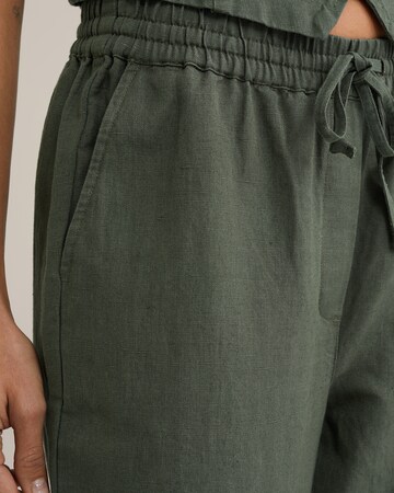 Wide Leg Pantalon WE Fashion en vert