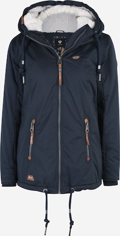 Ragwear Weatherproof jacket 'ZUZKA' in Blue: front