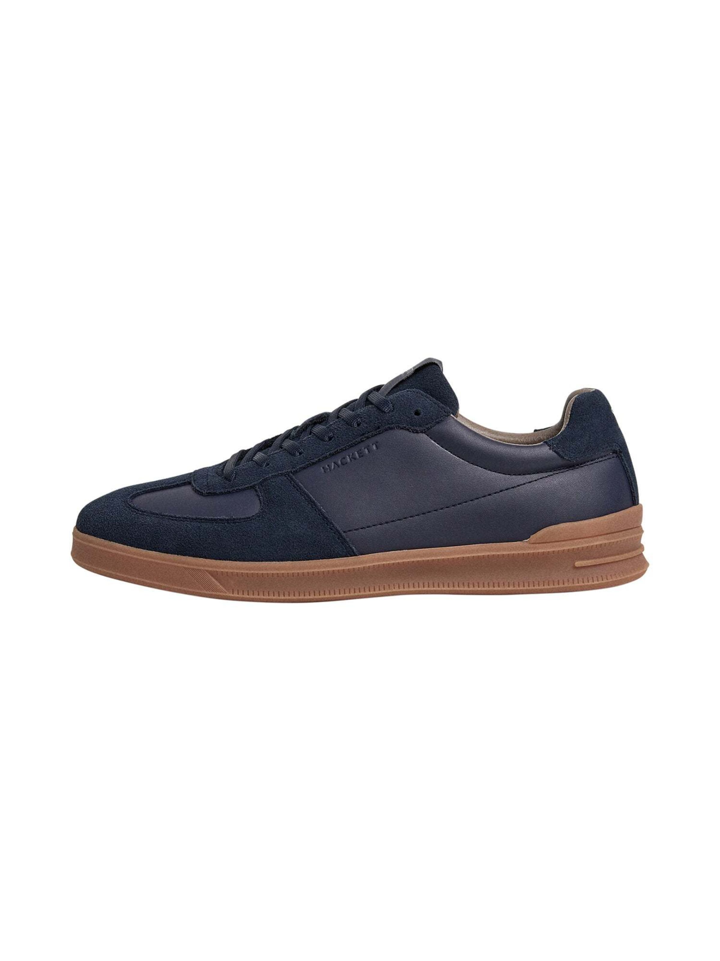 Hackett London Platform trainers 'Brando Circuit' in Blue: front