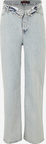 Misspap Regular Jeans in Blauw: voorkant