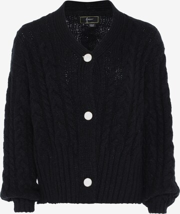 Cardigan faina en noir : devant