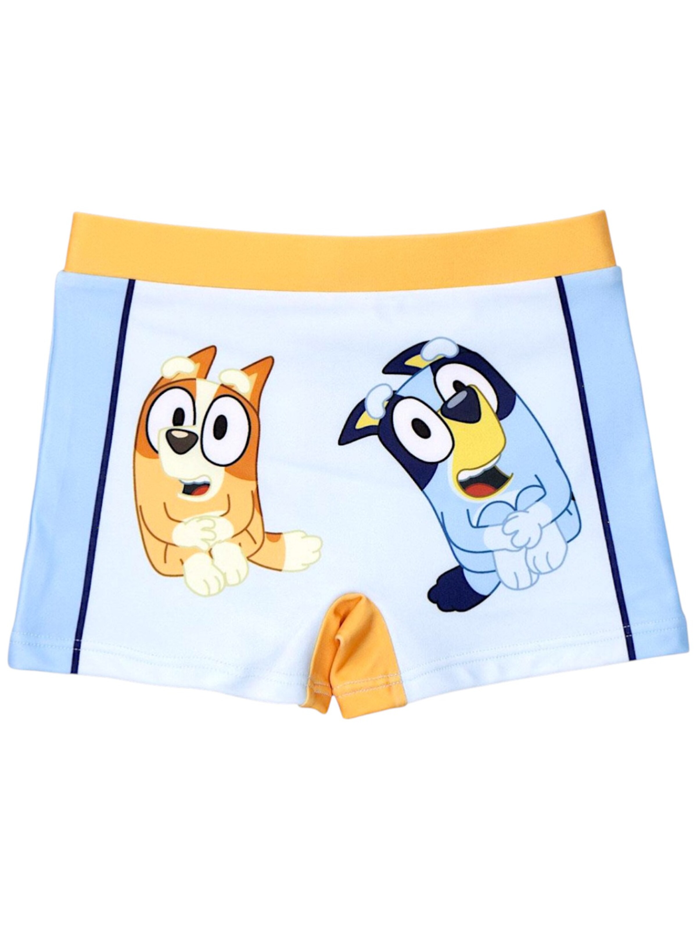 Bluey Board Shorts 'Bluey & Bingo' in Blue: front