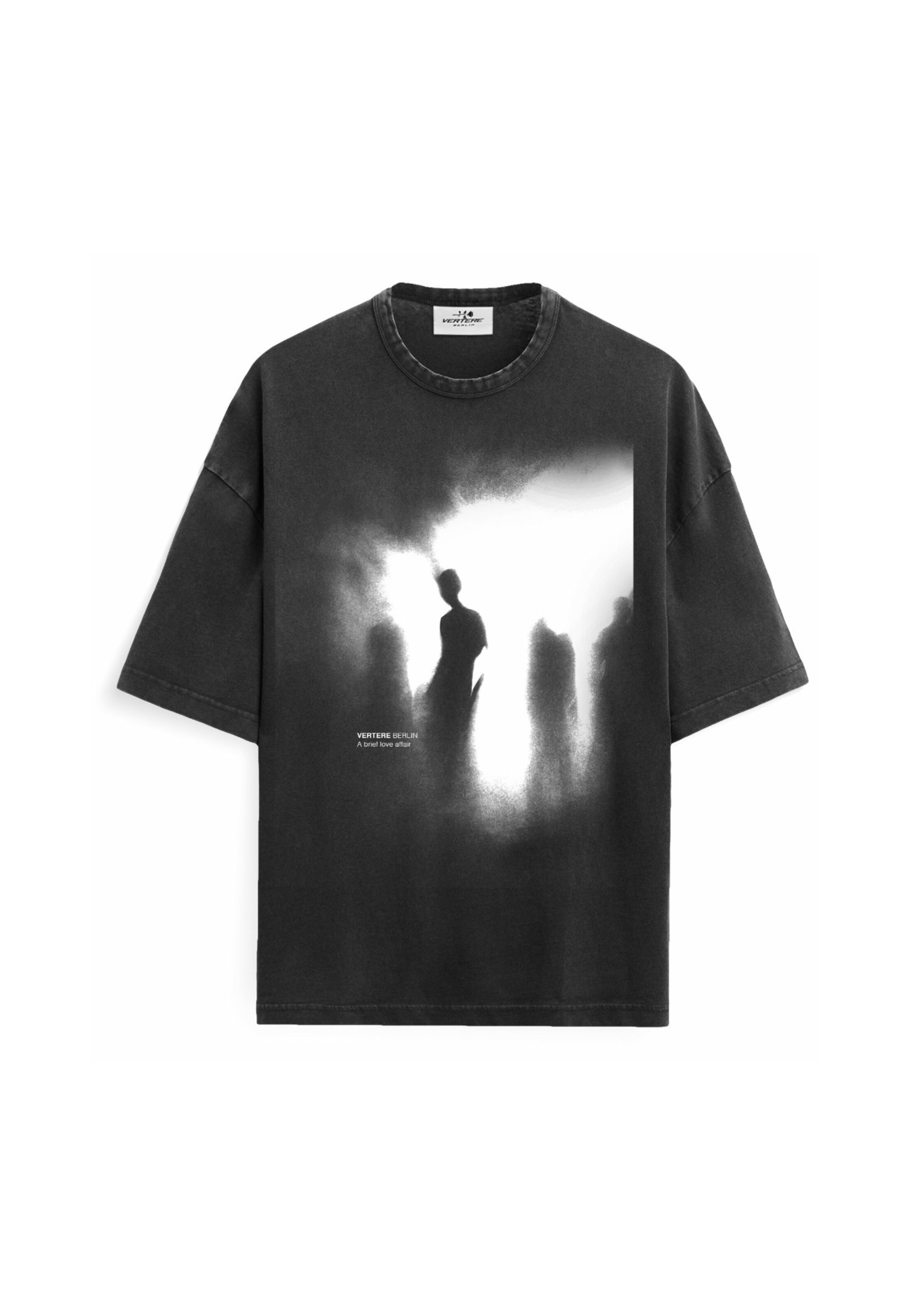 Vertere Berlin Shirt 'ANONYMITY' in Zwart: voorkant
