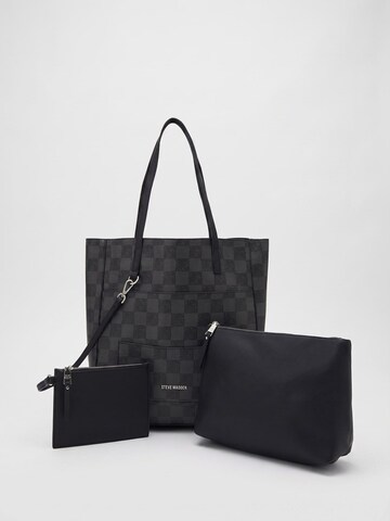 Shopper 'Kimlogo' di STEVE MADDEN in nero: frontale
