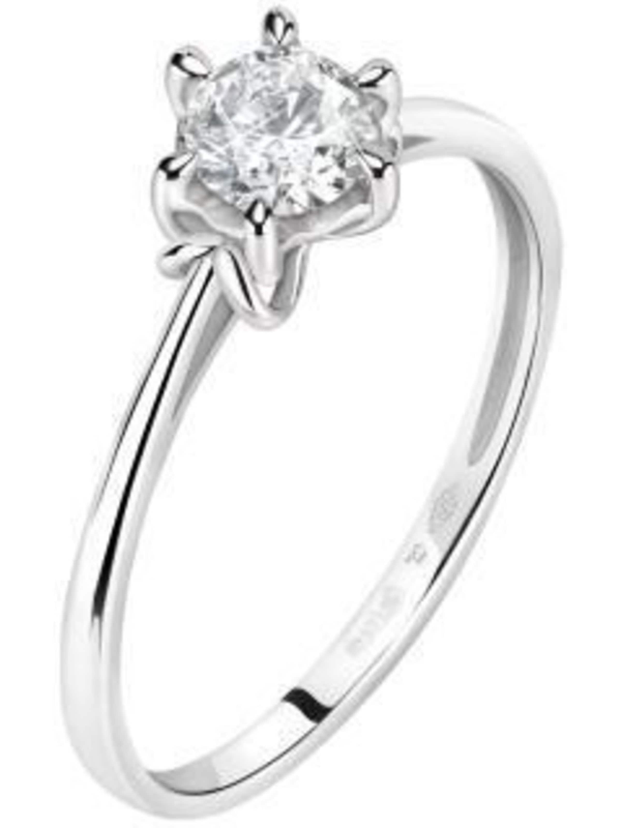 CHRIST Ring in Silber: Vorderseite