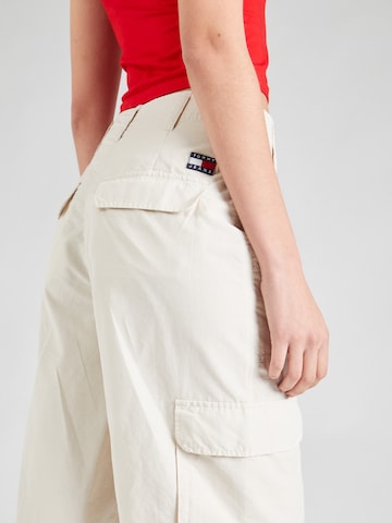 Tommy Jeans - Loosefit Pantalón cargo 'Harper' en beige