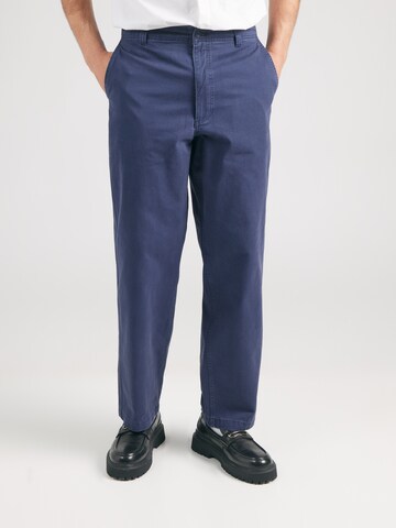 Dockers - Loosefit Pantalón chino 'ALPHA' en azul: frente