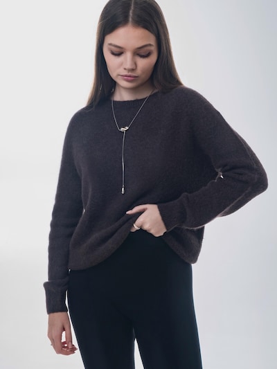 Estro Sweater '703-653' in Dark brown, Item view