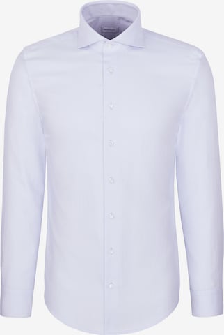 Coupe regular Chemise business SEIDENSTICKER en bleu : devant