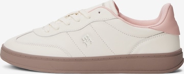 rozā TOMMY HILFIGER Zemie brīvā laika apavi 'Premium Heritage': no priekšpuses