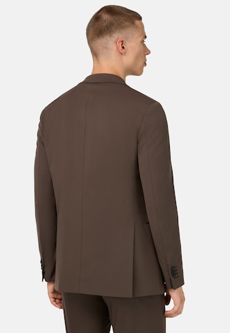 Coupe regular Veste de costume 'B Tech' Boggi Milano en marron