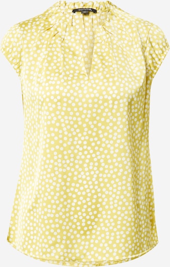 COMMA Bluse in hellgrün / weiß, Produktansicht