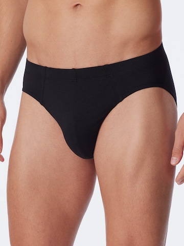 Slip ' UNCOVER Cotton ' SCHIESSER en noir : devant