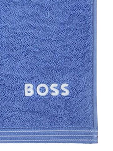 BOSS Home Towel 'EDGE' in Blue