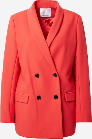 co'couture - Blazer 'Vola' em vermelho: frente